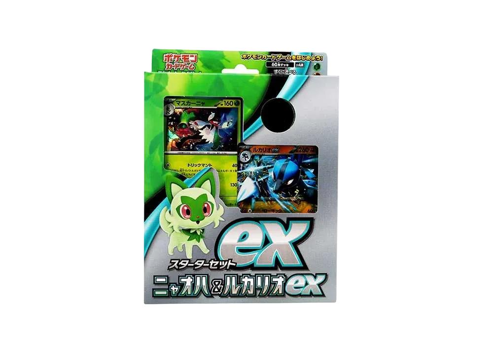 Pokemon Pokemon Card Game Scarlet & Violet Starter Set ex "Nyahoja & Lucario"