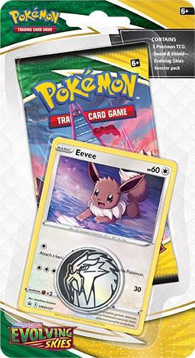Pokemon Pokemon Evolving Skies Single Pack Blister [Eevee] - SWSH07: Evolving Skies (EN)
