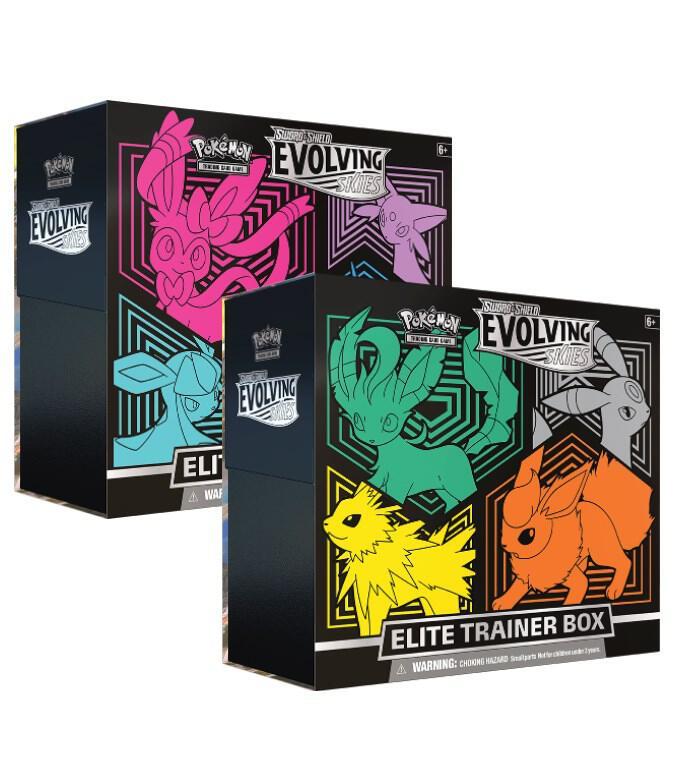 Pokemon Pokemon Evolving Skies Elite Trainer Box [Set of 2] - SWSH07: Evolving Skies (EN)