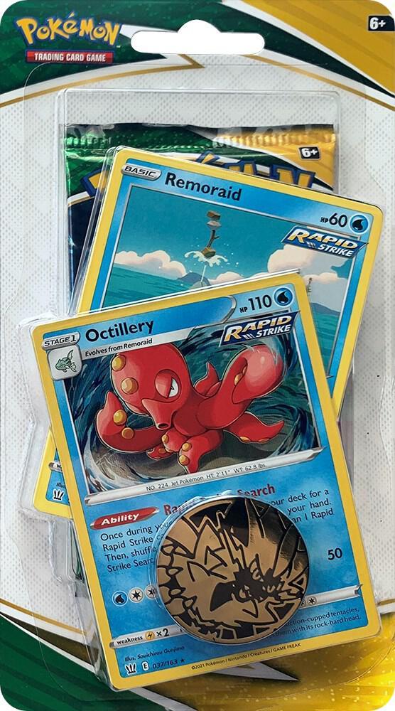 Pokemon Pokemon Evolving Skies Single Pack Blister [Octillery] - SWSH07: Evolving Skies (EN)