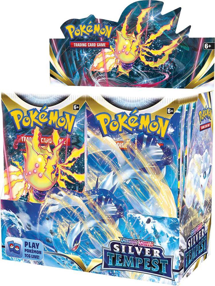 Pokemon Pokemon Silver Tempest Booster Box - SWSH12: Silver Tempest (EN)