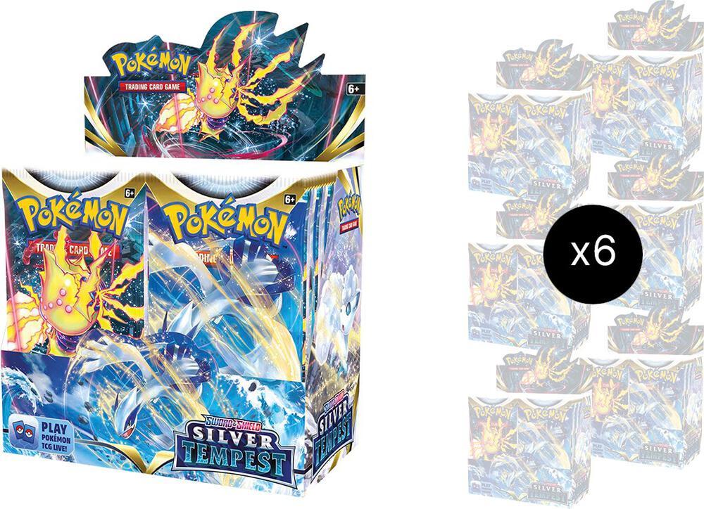Pokemon Pokemon Silver Tempest Booster Box Case - SWSH12: Silver Tempest (EN)