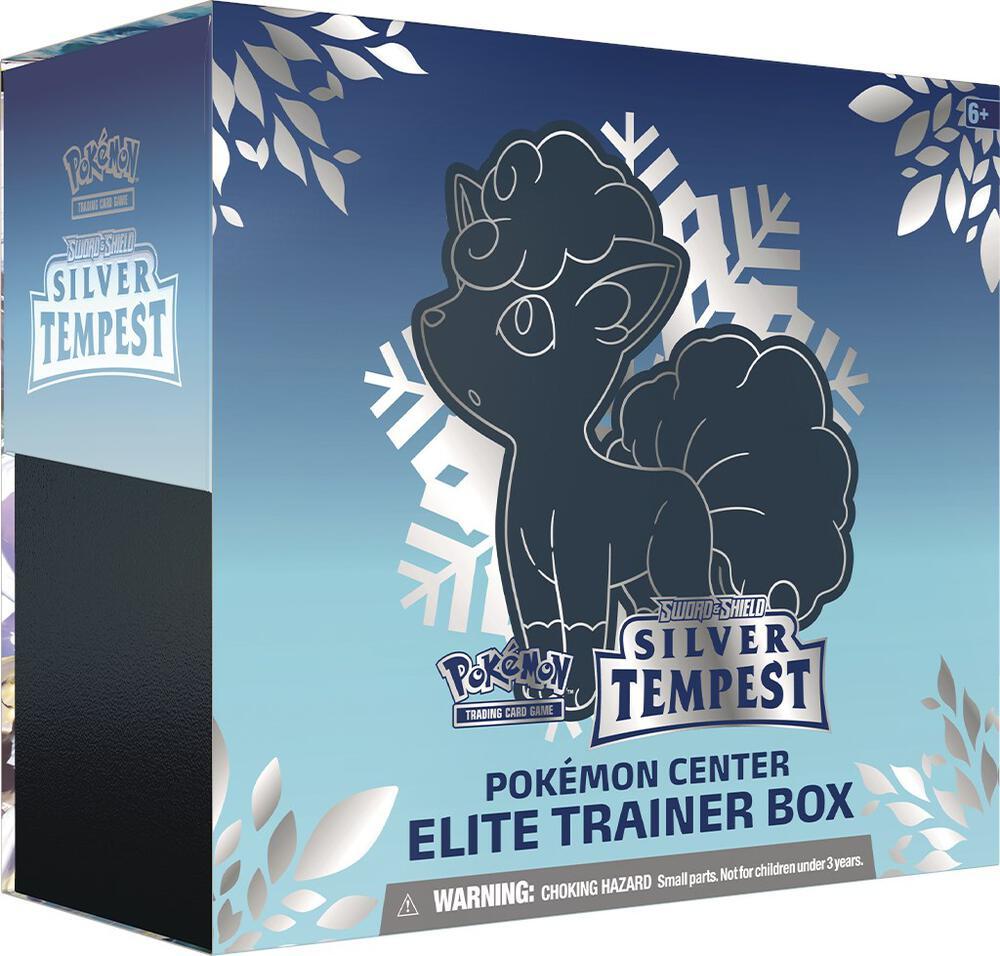 Pokemon Pokemon Silver Tempest Center Elite Trainer Box (Exclusive) - SWSH12: Silver Tempest (EN)
