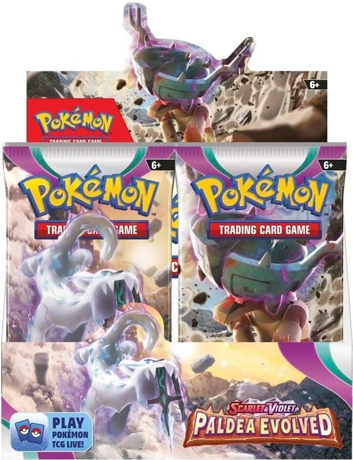 Pokemon Pokemon Paldea Evolved Booster Box - SV02: Paldea Evolved (EN)