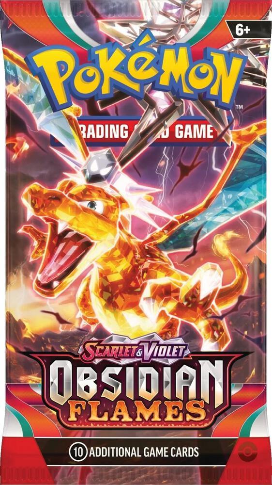 Pokemon Pokemon Obsidian Flames Booster Pack - SV03: Obsidian Flames (EN)