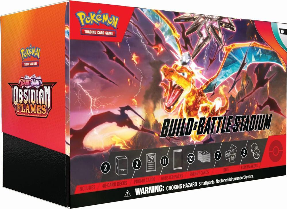 Pokemon Pokemon Obsidian Flames Build & Battle Stadium - SV03: Obsidian Flames (EN)