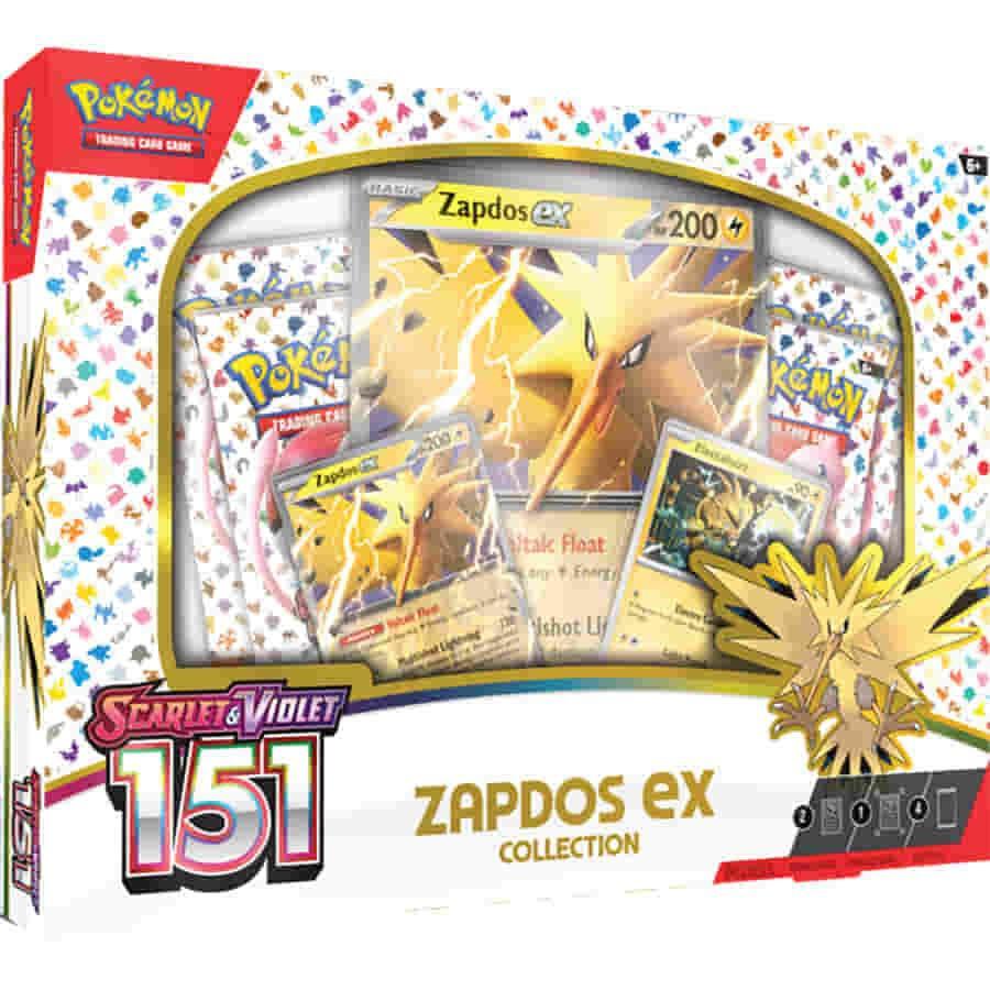 Pokemon Pokemon 151: Zapdos ex Collection - SV: Scarlet & Violet 151 (EN)