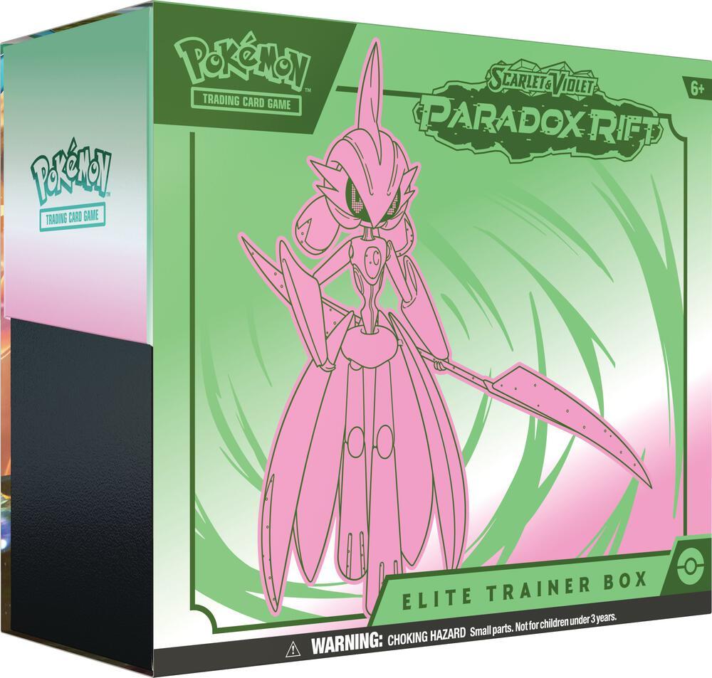 Pokemon Pokemon Paradox Rift Elite Trainer Box [Iron Valiant] - SV04: Paradox Rift (EN)