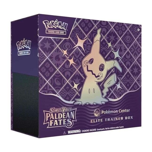 Pokemon Pokemon Paldean Fates Center Elite Trainer Box (Exclusive) - SV: Paldean Fates (EN)