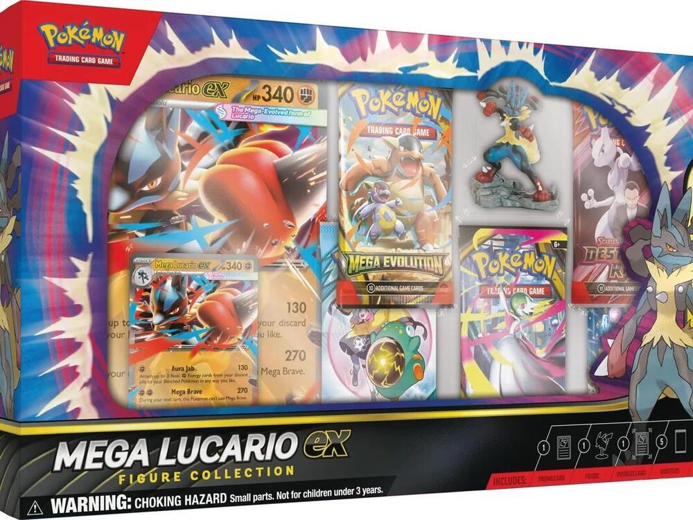 Pokemon Pokemon Mega Lucario ex Premium Figure Collection - Miscellaneous Cards & Products (EN)