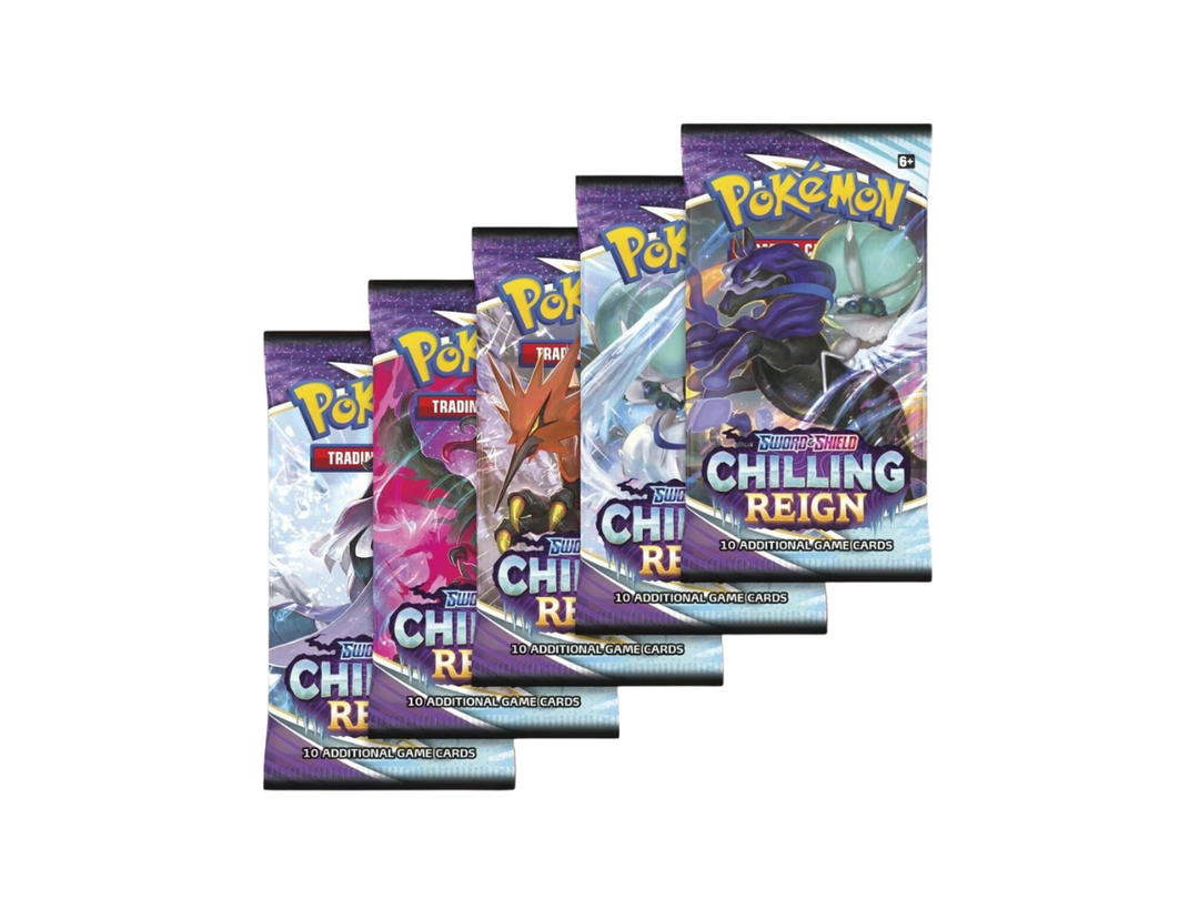 Pokemon Pokemon Sword & Shield "Chilling Reign" Booster Pack (Random Art) (EN)