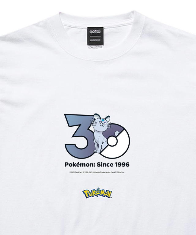 Pokemon Pokemon 30th Anniversary 1025 T-shirt "Persian (Alolan Form)" Collection presented by ZOZOTOWN - view 2