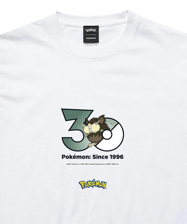 Pokemon Pokemon 30th Anniversary 1025 T-shirt "Raticate (Alolan Form)" Collection presented by ZOZOTOWN - view 2