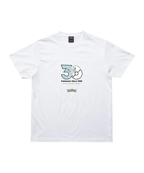Pokemon Pokemon 30th Anniversary 1025 T-shirt "Vulpix (Alolan Form)" Collection presented by ZOZOTOWN
