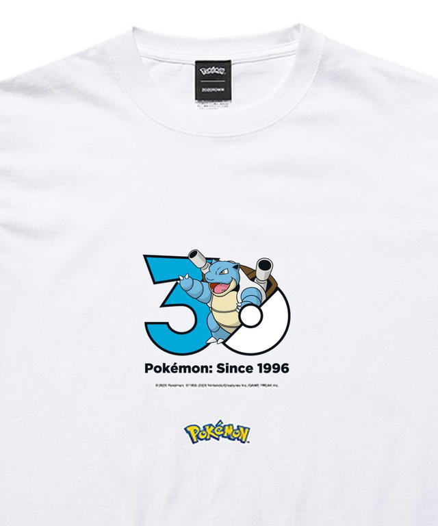 Pokemon Pokemon 30th Anniversary 1025 T-shirt "Blastoise" Collection presented by ZOZOTOWN - view 2
