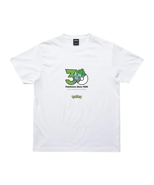 Pokemon Pokemon 30th Anniversary 1025 T-shirt "Bulbasaur" Collection presented by ZOZOTOWN - view 1