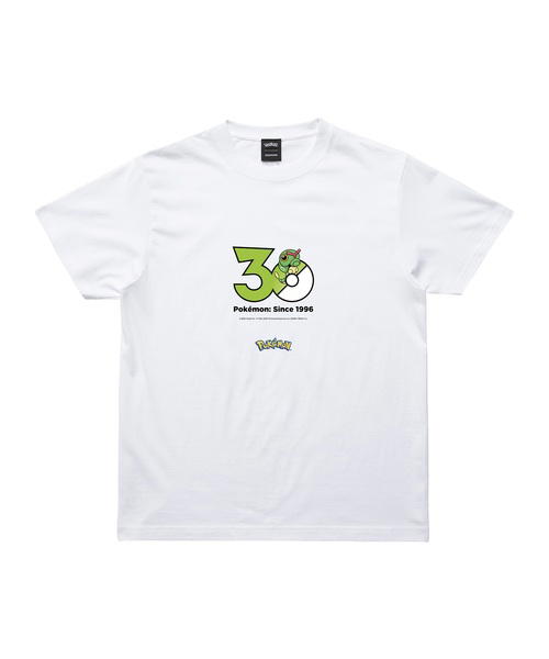 Pokemon Pokemon 30th Anniversary 1025 T-shirt "Caterpie" Collection presented by ZOZOTOWN - view 1