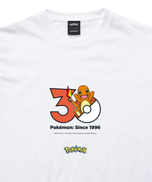 Pokemon Pokemon 30th Anniversary 1025 T-shirt "Charmander" Collection presented by ZOZOTOWN - view 2