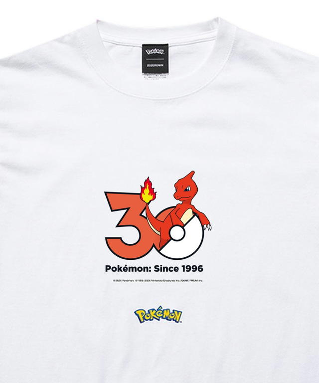 Pokemon Pokemon 30th Anniversary 1025 T-shirt "Charmeleon" Collection presented by ZOZOTOWN - view 2