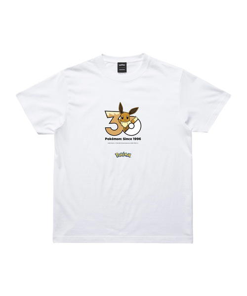 Pokemon Pokemon 30th Anniversary 1025 T-shirt "Eevee" Collection presented by ZOZOTOWN - view 1