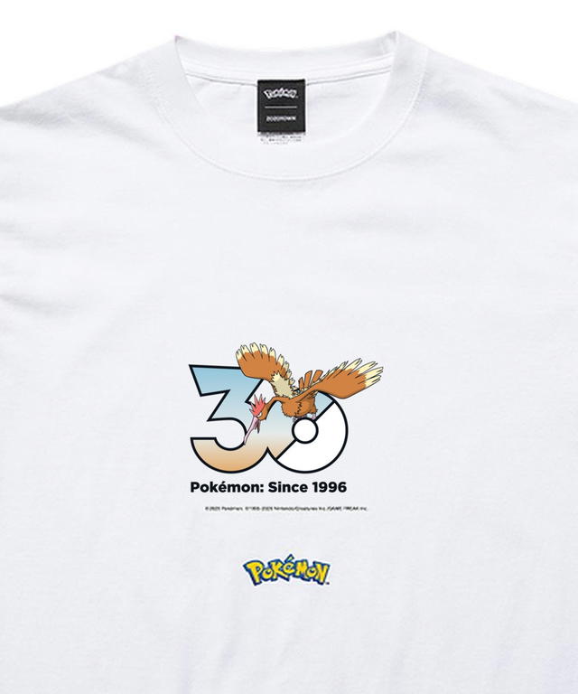 Pokemon Pokemon 30th Anniversary 1025 T-shirt "Fearow" Collection presented by ZOZOTOWN - view 2