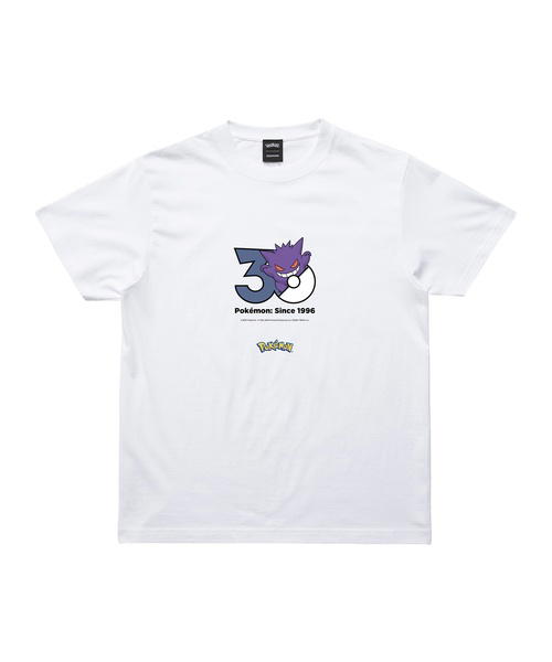 Pokemon Pokemon 30th Anniversary 1025 T-shirt "Gengar" Collection presented by ZOZOTOWN