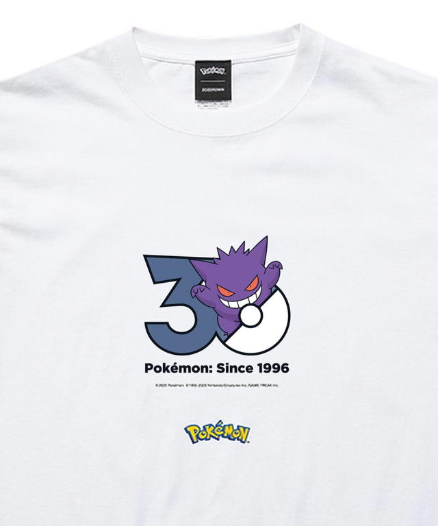 Pokemon Pokemon 30th Anniversary 1025 T-shirt "Gengar" Collection presented by ZOZOTOWN - view 2