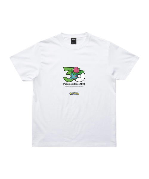 Pokemon Pokemon 30th Anniversary 1025 T-shirt "Ivysaur" Collection presented by ZOZOTOWN