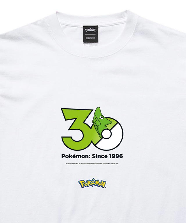 Pokemon Pokemon 30th Anniversary 1025 T-shirt "Metapod" Collection presented by ZOZOTOWN - view 2