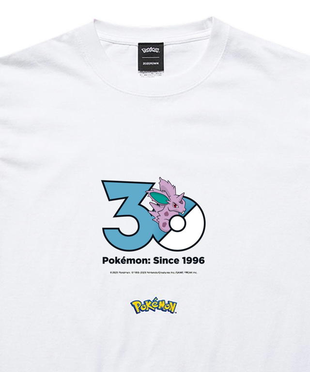 Pokemon Pokemon 30th Anniversary 1025 T-shirt "Nidoran♂" Collection presented by ZOZOTOWN - view 2