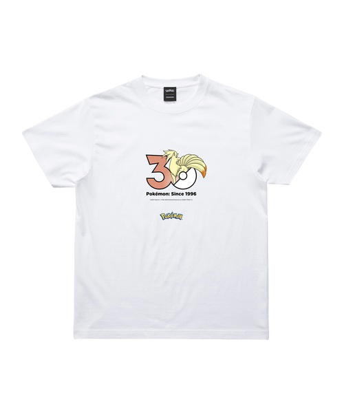 Pokemon Pokemon 30th Anniversary 1025 T-shirt "Ninetales" Collection presented by ZOZOTOWN