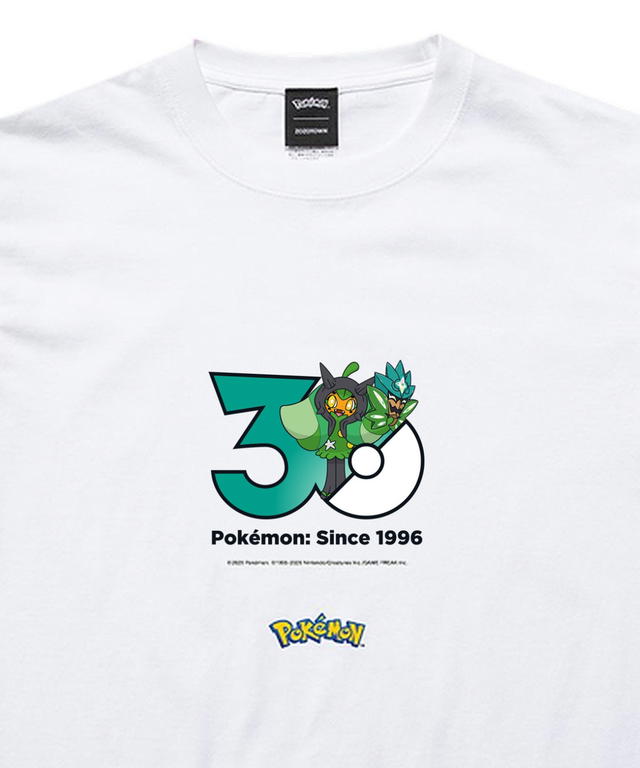 Pokemon Pokemon 30th Anniversary 1025 T-shirt "Ogerpon (Teal Mask)" Collection presented by ZOZOTOWN - view 2