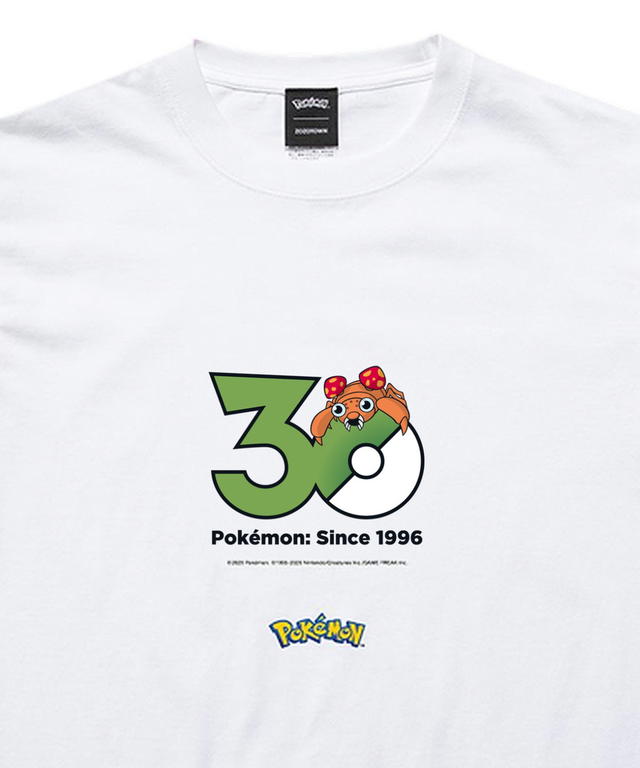Pokemon Pokemon 30th Anniversary 1025 T-shirt "Paras" Collection presented by ZOZOTOWN - view 2