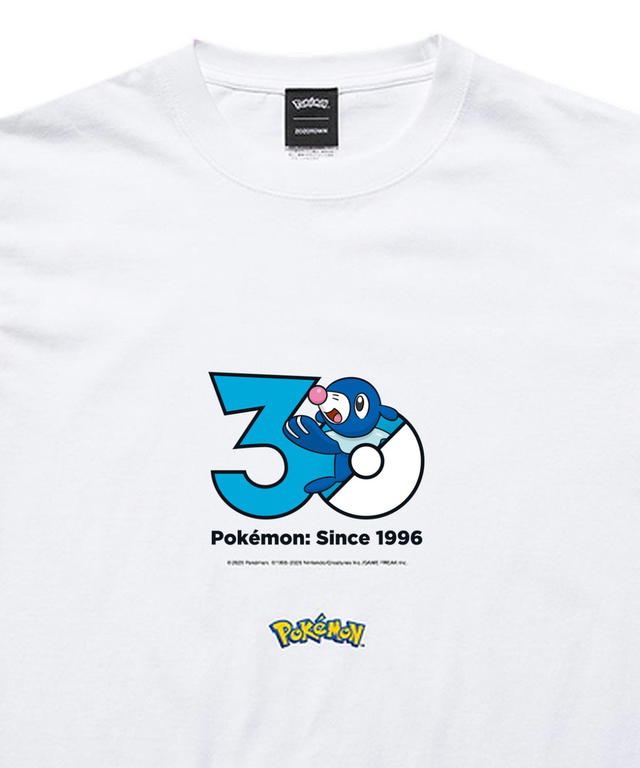 Pokemon Pokemon 30th Anniversary 1025 T-shirt "Popplio" Collection presented by ZOZOTOWN - view 2