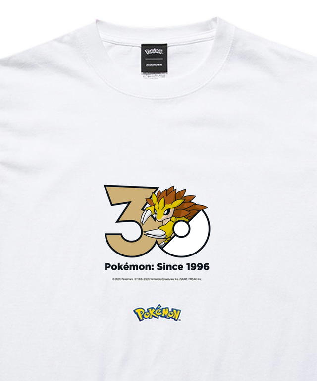 Pokemon Pokemon 30th Anniversary 1025 T-shirt "Sandslash" Collection presented by ZOZOTOWN - view 2