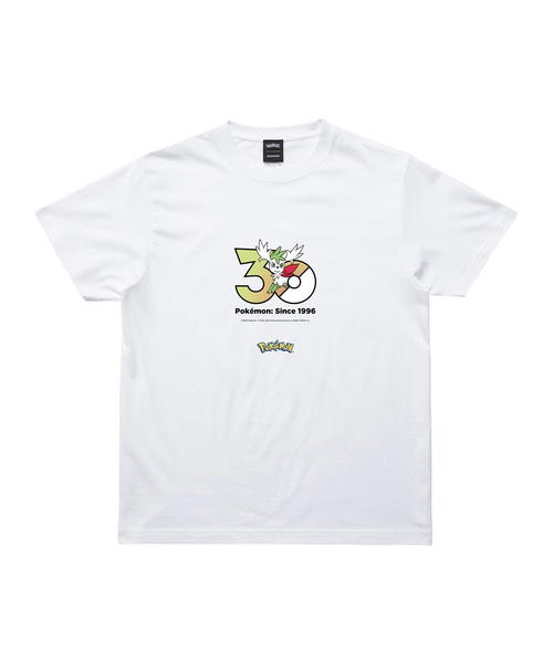 Pokemon Pokemon 30th Anniversary 1025 T-shirt "Shaymin (Sky Forme)" Collection presented by ZOZOTOWN