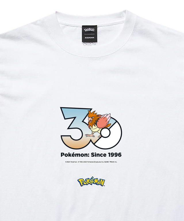 Pokemon Pokemon 30th Anniversary 1025 T-shirt "Spearow" Collection presented by ZOZOTOWN - view 2