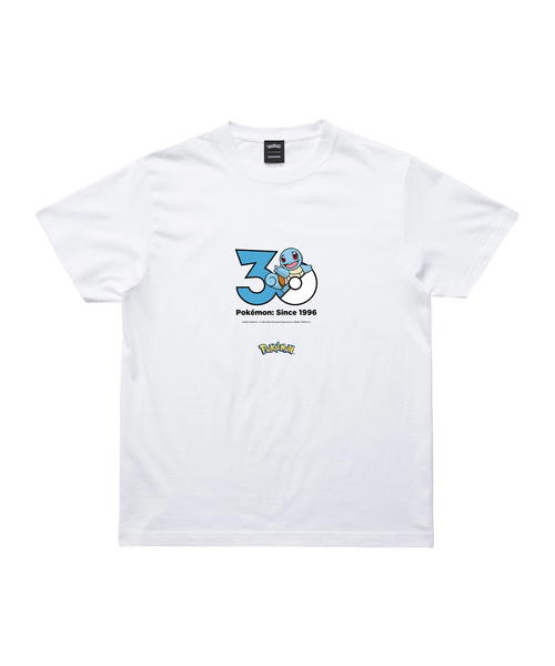 Pokemon Pokemon 30th Anniversary 1025 T-shirt "Squirtle" Collection presented by ZOZOTOWN