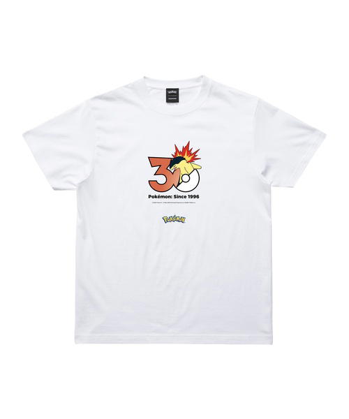 Pokemon Pokemon 30th Anniversary 1025 T-shirt "Typhlosion" Collection presented by ZOZOTOWN