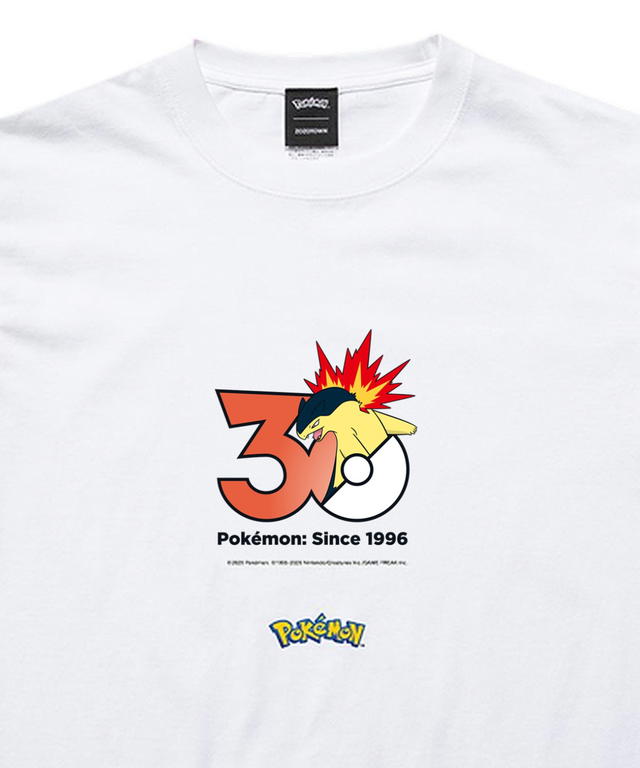Pokemon Pokemon 30th Anniversary 1025 T-shirt "Typhlosion" Collection presented by ZOZOTOWN - view 2