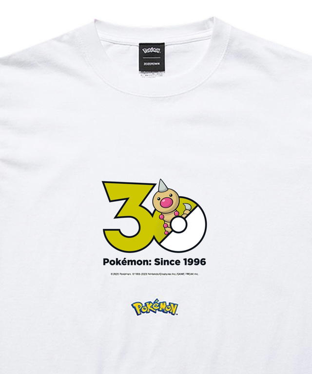 Pokemon Pokemon 30th Anniversary 1025 T-shirt "Weedle" Collection presented by ZOZOTOWN - view 2