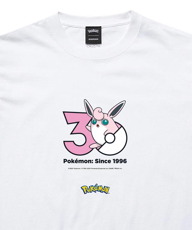 Pokemon Pokemon 30th Anniversary 1025 T-shirt "Wigglytuff" Collection presented by ZOZOTOWN - view 2