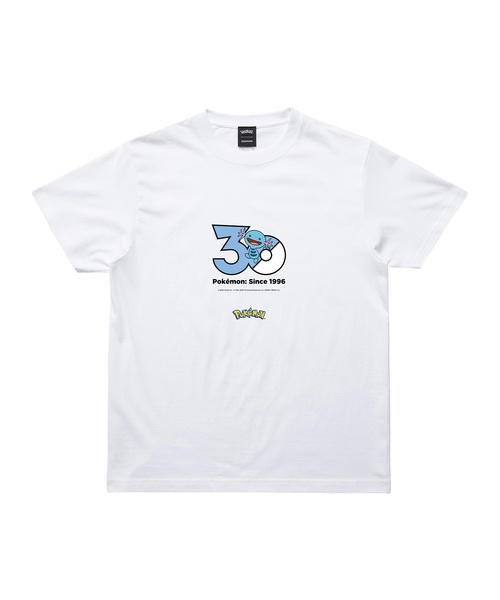 Pokemon Pokemon 30th Anniversary 1025 T-shirt "Wooper" Collection presented by ZOZOTOWN