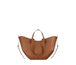 Buy Polene Cyme In Italian Textured Calf Leather Camel at Sasom – Authentic and Ready to Ship