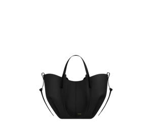 Buy Polene Cyme Mini In Italian Textured Calf Leather Black at Sasom – Authentic and Ready to Ship