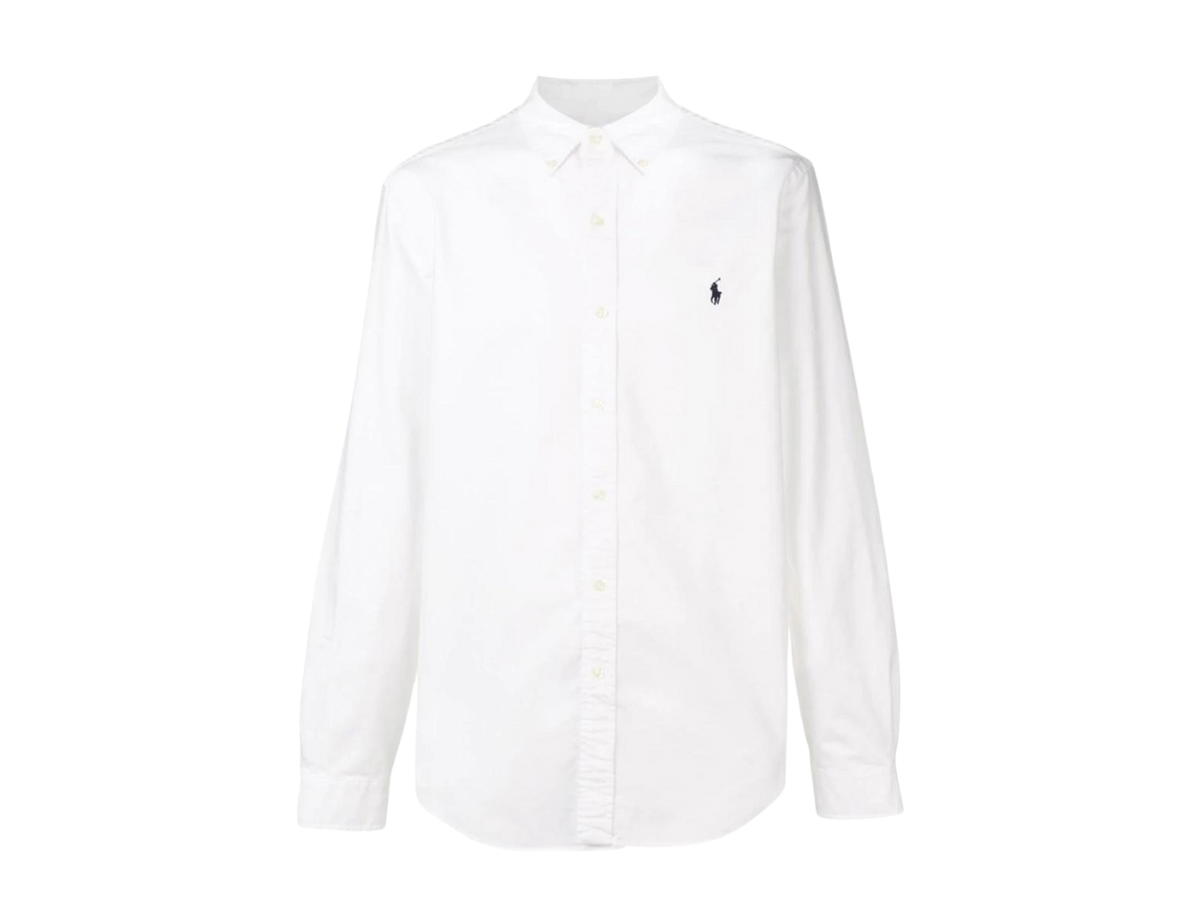 Polo Ralph Lauren Polo Ralph Lauren Classic Fit Garment-Dyed Oxford Shirt White