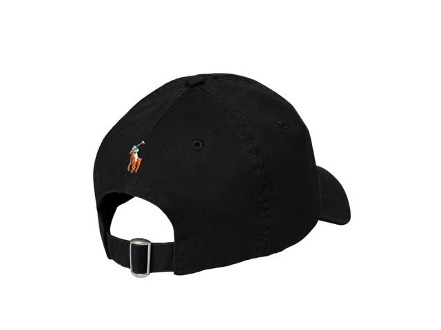 Polo Ralph Lauren Polo Ralph Lauren Cotton Chino Baseball Cap Polo Black - view 2