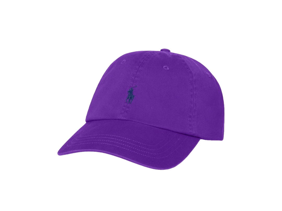 Polo Ralph Lauren Polo Ralph Lauren Cotton Chino Baseball Cap Vista Purple