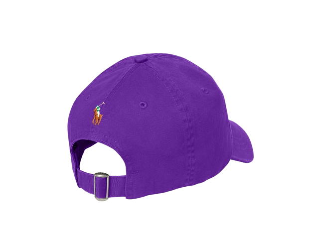 Polo Ralph Lauren Polo Ralph Lauren Cotton Chino Baseball Cap Vista Purple - view 2