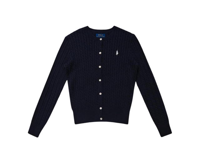 Polo Ralph Lauren Polo Ralph Lauren Mini Cable Cotton Cardigan Navy - view 1